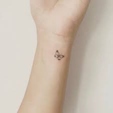 Mini Tattoo Wrist Butterfly Inkurban Butterfly Wrist Tattoo Simple Butterfly Tattoo Tiny Butterfly Tattoo
