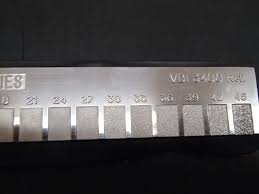 Charmilles Technologies Edm Surface Chart