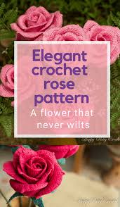 Neutral, timeless colors and a beautiful lacy pattern combine for a gorgeous crocheted throw. Elegant 27 Crochet Rose Patterns Crochet News