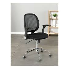 Officeworks Evolve Mesh Chair Black Chair Chair Fabric Ergonomic Chair