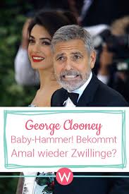 He has english, german and irish ancestry. George Clooney Amal Noch Mal Zwillinge George Clooney Zwillinge Beruhmte Zwillinge