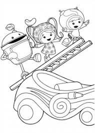 Coloring page of peppa pig; Umizoomi Free Printable Coloring Pages For Kids