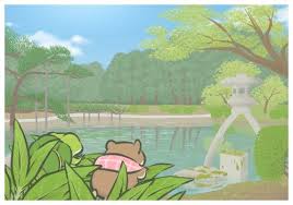ป กพ นโดย rei ใน 旅カエル 旅かえる 旅行青蛙 journey frog กบ หน