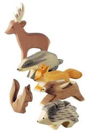 Ostheimer Toys Are So Darling Myriad Forest Animal Selection Woodland Animals Natural Toys Woodland Creatures