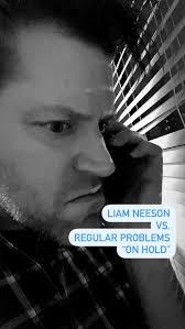 Liam Neeson vs. Regular Problems, “On Hold”