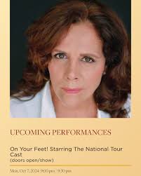 SAVE THE DATE! OCTOBER 7, 2024 54 BELOW! Come see me and other members of  the National Tour of ON YOUR FEET as we sing some of our favorite songs  from the