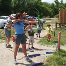 Attach the arrow's nock — the plastic, grooved part at the arrow's end — to the bow string. Diy Archery Thin Air Outdoors