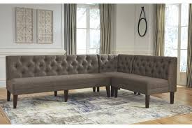 Tripton Corner Dining Room Bench Ashley Furniture Homestore Dining Room Bench Upholstered Dining Bench Corner Bench Seating