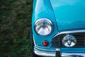 Automobile Automotive Bumper Car Chrome Classic Design Drive Front Glazed Headlight Hood Luxury Nostalgia Public Show Retro Shiny Transportati
