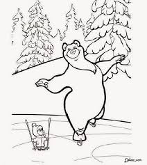 32 contoh gambar pemandangan flora dan fauna di 2020 gambar. Mewarnai Masha And The Bear Foto Berita Artis