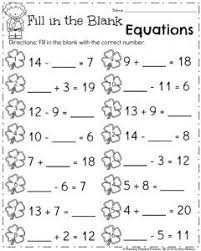 March First Grade Worksheets Planning Playtime First Grade Worksheets Mental Math Math Methods