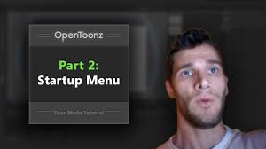 OpenToonz Tutorial 02: The Startup Menu