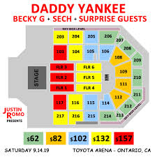 daddy yankee becky g sech in concert gongago riverside