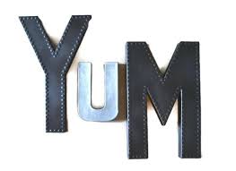 Yum Wall Art Yum Sign Kitchen Sign Kitchen Yum Sign Metal Letter Large Letter Rustic Letter Large Metal Metal Letters Large Metal Letters Rustic Letters