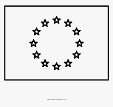 There are two icons above the free european union flag coloring page. European Union Flag Coloring Page Eu Flag Black And White Hd Png Download Kindpng