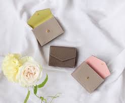 restock of small wallets etoupe yellow greige yellow greige babypink be fast to check online shop the 26th from 12 00 pm ㅤㅤ 本日正午にスモールウ card case wallet