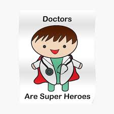 Here are the best doctors day quotes 2020, wishes, messages, images, poster & ideas. Female Doctors Are Super Heroes Poster By Valeriesgallery Redbubble