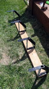 What astonishes me is the lack of forethought into the amount of weight that is supported by two simple deck posts. Building A Single Step With Brackets Madness Method