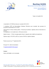 Lettre De Motivation D Animateur House My D