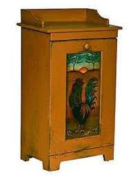 Discover your stainless steel and nonstick cookware sets with wards buy now, pay later affordable credit plan&#33; Custom Amish Wood Kitchen Potato Vegetable Trash Bin Cabinet Folk Art Saving Shepherd