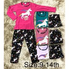 Pyjamas Girl Baju Murah Kanak Kanak Perempuan Baju Tidur Baju Harian Set Baju Seluar Budak Perempuan Baju Labuh Shopee Malaysia