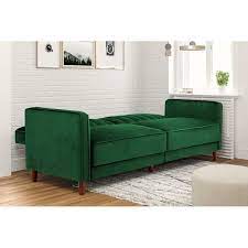 Nia Sleeper Black Living Room Furniture Sofa