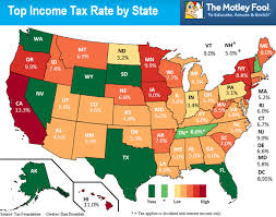 United states salary and tax calculators for 2021/22. These 7 U S States Have No Income Tax The Motley Fool Income Tax Map Tax Free States