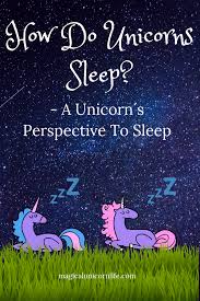 How Do Unicorns Sleep A Unicorn S Perspective To Sleep Unicorn How To Fall Asleep Sleep