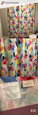 Dhgate offers a large selection of cube shower curtain and black fabric shower curtain with superior quality and exquisite craft. Kate Spade Floral Shower Curtain Euc Floral Shower Curtains Floral Shower Floral