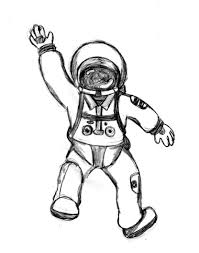 Astronaut Sketch Http Drawingmanuals Com Manual How To Draw An Astronaut Drawing People Drawings Cool Drawings