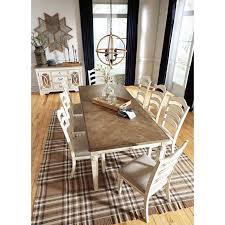 Table pliante de cuisine à quatre volets repliables. Signature Design By Ashley Dining Tables Realyn D743 45 Rectangle From Worrall S Furniture
