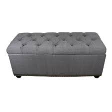 Pricing, promotions and availability may vary by location and at target.com. 3pc Tufted Storage Bench With Ottoman Seating Gray Ore International Target