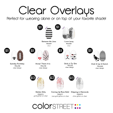 Apply tip first then apply sheer or clear overlay. Color Street Color Street Color Street Nails Overlays