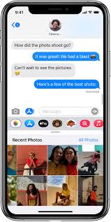 Send Photos Videos And Audio Messages On Iphone Apple Support
