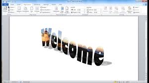 Belajar Microsoft Word 2010 Cara Cepat Membuat Teks Atau Tulisan Bergambar Dari Powerpoint To Word Youtube