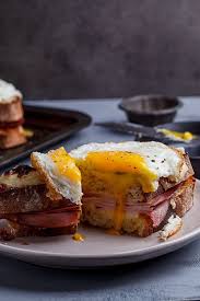 Croque Madame Is A French Classic For A Reason It S The Ultimate Ham And Cheese Sandwich Topped With Bechamel And A Soft Fried Egg Recipes Food Brunch Recipes