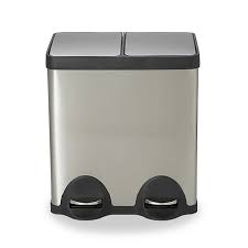We would like to show you a description here but the site won't allow us. Cooke Lewis Cleome Brushed Stainless Steel Rectangular Freestanding Kitchen Bin 40l Diy At B Q