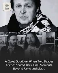 George Harrison's final meeting with friend