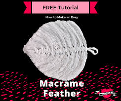 When designing and decorating our homes we're boho macrame wall hanging pattern by knot it yourself learn how to make this modern wall hanging following our bohemian macrame wall hanging diy craftsy panda in makeup. How To Make An Easy Macrame Feather Bettes Makes