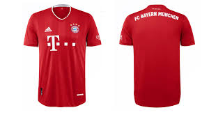Personalise your bayern munchen home shirt! Bundesliga Bayern Munich Release New Jersey For 2020 21