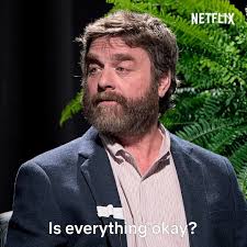 Zach Galifianakis. Two ferns. A lot of famous people. , Between Two Ferns:  The Movie premieres September 20th.