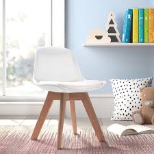 The authentic wooden breakfast counter adds depth. White Toddler Kids Chairs Seating You Ll Love In 2021 Wayfair