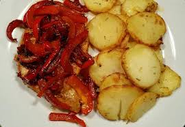 Schweinesteak Mit Gebratenen Paprika Rezept Fur Heissluftfritteuse Multifry Heissluftfritteuse Multifry Rezepte Lecker Kochen Essen