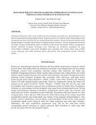 Melalui capaian internet ini ibu bapa akan mudah mendapat keputusan peperiksaan anak secara cepat dan berkesan. Pdf Pengaruh Peranti Teknologi Kepada Perkembangan Sosial Dan Permasalahan Kesihatan Kanak Kanak