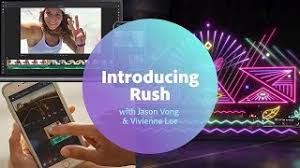 Premiere rush is adobe's offering for youtubers and influencers looking for an editing software that has the primary functions of premiere but also adobe says; Adobe Premiere Rush Cc Announced Looks Like An Old Apple S Imovie Y M Cinema News Insights On Digital Cinema