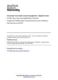 The average salary for a real estate asset manager in united kingdom is £47,979. Top Pdf Corporate Real Estate Asset Management Cream 1library