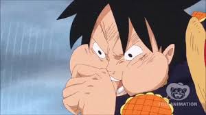 Luffy uses red hawk to defeat holdem in wano | reaction mashup. Luffy Vs Doflamingo Hawk Gatling One Piece 721 Hd 1080p Animated Gif