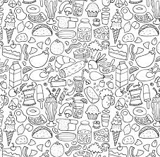 Popsugar Cuisine Dessin Caligraphie Coloriage