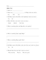 In this activity, your child will be challenged to use three simple materials to create a launcher for an action figure or small toy. Julius Houghton Mifflin Worksheets Teaching Resources Tpt