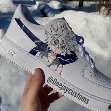 Behind The Scenes By Deejaycustoms In 2020 Custom Nike Shoes Custom Shoes Diy Anime Canvas Shoes